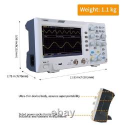 7inch Super Economical Type Digital Storage oscilloscope, 2Channel Digital Deskto