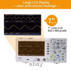 7inch Super Economical Type Digital Storage oscilloscope, 2Channel Digital Deskto