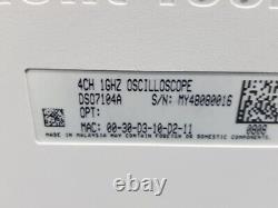 Agilent DSO7104A 1GHz 4GSa/s 4CH Oscilloscope, Withopt. Mem8M LSS MST E00 (0016)