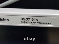 Agilent DSO7104A 1GHz 4GSa/s 4CH Oscilloscope, Withopt. Mem8M LSS MST E00 (0016)