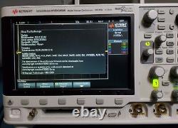 Agilent Keysight DSOX3054A Oscilloscope 500MHz many options EXCELLENT