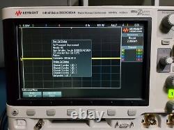 Agilent Keysight DSOX3054A Oscilloscope 500MHz many options EXCELLENT