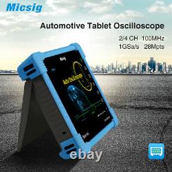 Automotive Oscilloscope Tablet Touchscreen Micsig ATO1104 100MHz 4CH 1GSa/s