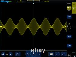 Automotive Oscilloscope Tablet Touchscreen Micsig ATO1104 100MHz 4CH 1GSa/s