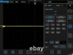 Automotive Oscilloscope Tablet Touchscreen Micsig SATO1104 100MHz 4CH 1GSa/s