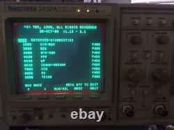 Calibrated TEKTRONIX 2432A 300MHz Digital Storage OSCILLOSCOPE extras available