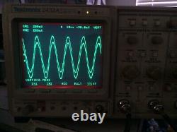 Calibrated TEKTRONIX 2432A 300MHz Digital Storage OSCILLOSCOPE extras available