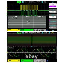 DS02D15 150MHz 8M(2CH) Digital Storage Oscilloscope Sampling Rate 1GSa/s Wit AD5