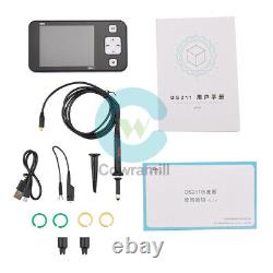 DS211 Digital Storage Portable Oscilloscope Handheld 1MSa/s Built-in Battery