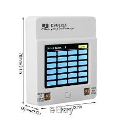 DSO112A 2MHz 5Msps Pocket USB Digital Storage Oscilloscope TFT Touch Screen X1N7