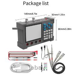 DSO3D12 3 in 1 Digital Storage Oscilloscope 120MHz Bandwidth Dual Channel Useful