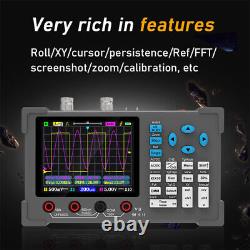 DSO3D12 3 in 1 Digital Storage Oscilloscopes IPS Display Dual Channels Useful