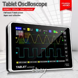 Digital FNIRSI Storage Oscilloscope FFT display 1013D 7inch 2CH 100MHz Bandwidth