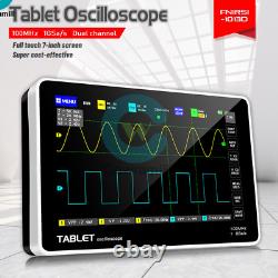 Digital FNIRSI Storage Oscilloscope FFT display 1013D 7inch 2CH 100MHz Bandwidth