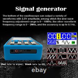 Digital Oscilloscope 120Mhz 2 Channels Signal Generator 500MSa/s Sampling Rate