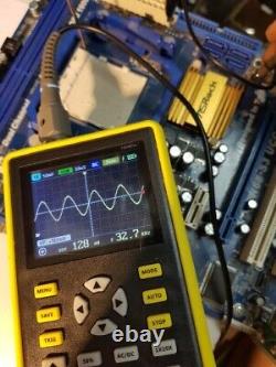 Digital Oscilloscope 2.4 Screen 500 MSa/s 100MHz Analog Bandwidth Waveform Store