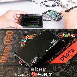 Digital Oscilloscope 4 Channel 100MS Professional Portable For Nano DSO213 DS213