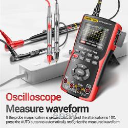 Digital Oscilloscope Multimeter Auto RMS 48M/S 10MHZ PC Waveform Data Storage