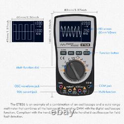 Digital Storage Oscilloscope Scope Meter 200Ksps 200KHz True RMS Multimeter C9N2