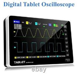 Digital Tablet Oscilloscope Storage 2 Channels 100MHz 1GSa/s Touchscreen In Box