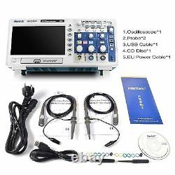 Digital USB Storage Oscilloscope 2 Channels 100MHz 1GSa/s Large TFT LCD Display