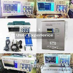 Digital USB Storage Oscilloscope 2 Channels 100MHz 1GSa/s Large TFT LCD Display