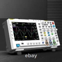 Dual Channel Digital Storage Oscilloscope 100MHz 1GSa/s Signal Generator 7LCD