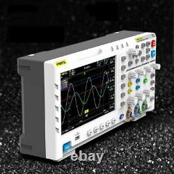 Dual Channel Digital Storage Oscilloscope 100MHz 1GSa/s Signal Generator 7LCD