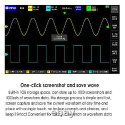 Dual Channel Digital Storage Oscilloscope 100MHz Bandwidth 1GS Sample Rate New