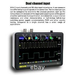 Dual Channel Digital Storage Oscilloscope 100MHz Bandwidth 1GS Sample Rate #TOP