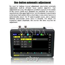 Dual Channel Digital Storage Oscilloscope 100MHz Bandwidth 1GS Sample Rate #TOP