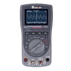 ET827 Scope Digital Multimeter Oscilloscope 40MHz 200Msps AC DC Tester HD Screen