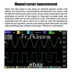 FNIRSI 1013D 7inch 2CH Digital Storage Oscilloscope 1GS 100MHz Bandwidth Rate