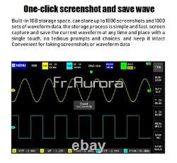 FNIRSI 1013D 7inch 2CH Digital Storage Oscilloscope 1GS 100MHz Bandwidth Rate