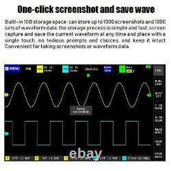 FNIRSI 1013D Mini 7 Touch Panel 2CH Digital Oscilloscope 100MHz Bandwidth 1GS