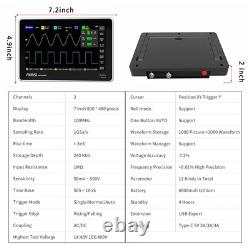 FNIRSI 1013D Oscilloscope Handheld Tablet Oscilloscope Portable Digital Storag