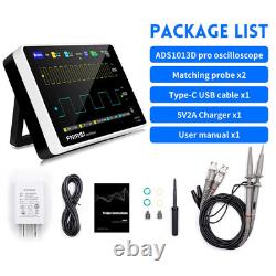 FNIRSI 1013D Oscilloscope Handheld Tablet Oscilloscope Portable Digital Storag