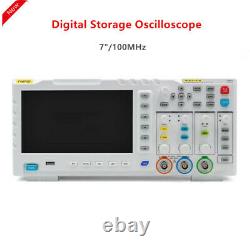 FNIRSI-1014D 2CH Digital Storage Oscilloscope 100MHz 1GSa/s Signal Generator 7