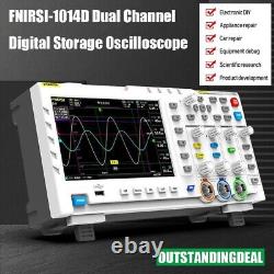 FNIRSI-1014D 2-CH Digital Storage Oscilloscope 100MHz 1GSa/s Signal Generator os