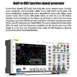 FNIRSI 1014D 2-Channel Digital Storage Oscilloscope Signal Generator 100MHz R7V2