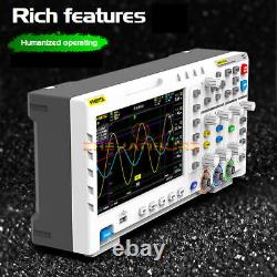 FNIRSI 1014D 2-Channel Digital Storage Oscilloscope Signal Generator 100MHz R7V2