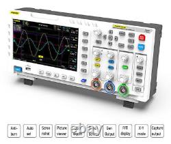 FNIRSI 1014D 7In Digital Oscilloscope TFT LCD Display Dual Channels 1GB Storage