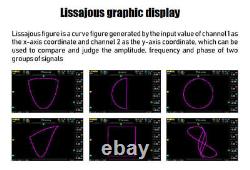 FNIRSI 1014D 7In Digital Oscilloscope TFT LCD Display Dual Channels 1GB Storage