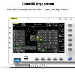 FNIRSI 1014D 7Inch Digital Oscilloscope 100MHz 2 Ana-log Bandwidth 1GB Storage