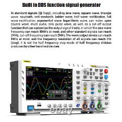 FNIRSI-1014D 7 Digital Oscilloscope 2 Channels 1GB Storage 1GSa/s Sampling Rate