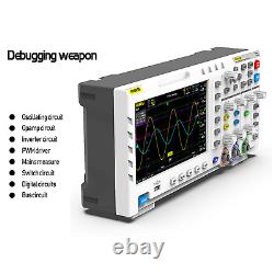 FNIRSI-1014D 7 Digital Oscilloscope 2 Channels 1GB Storage 1GSa/s Sampling Rate