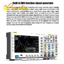 FNIRSI 1014D 7 In Digital Oscilloscope TFT LCD Display Dual Channels 1GB Storage