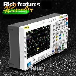 FNIRSI 1014D 7 In Digital Oscilloscope TFT LCD Display Dual Channels 1GB Storage