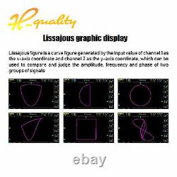 FNIRSI 1014D 7 In Digital Oscilloscope TFT LCD Display Dual Channels 1GB Storage