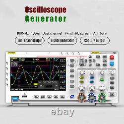 FNIRSI-1014D 7 LCD 2 Channel Signal Generator Digital Storage Oscilloscope